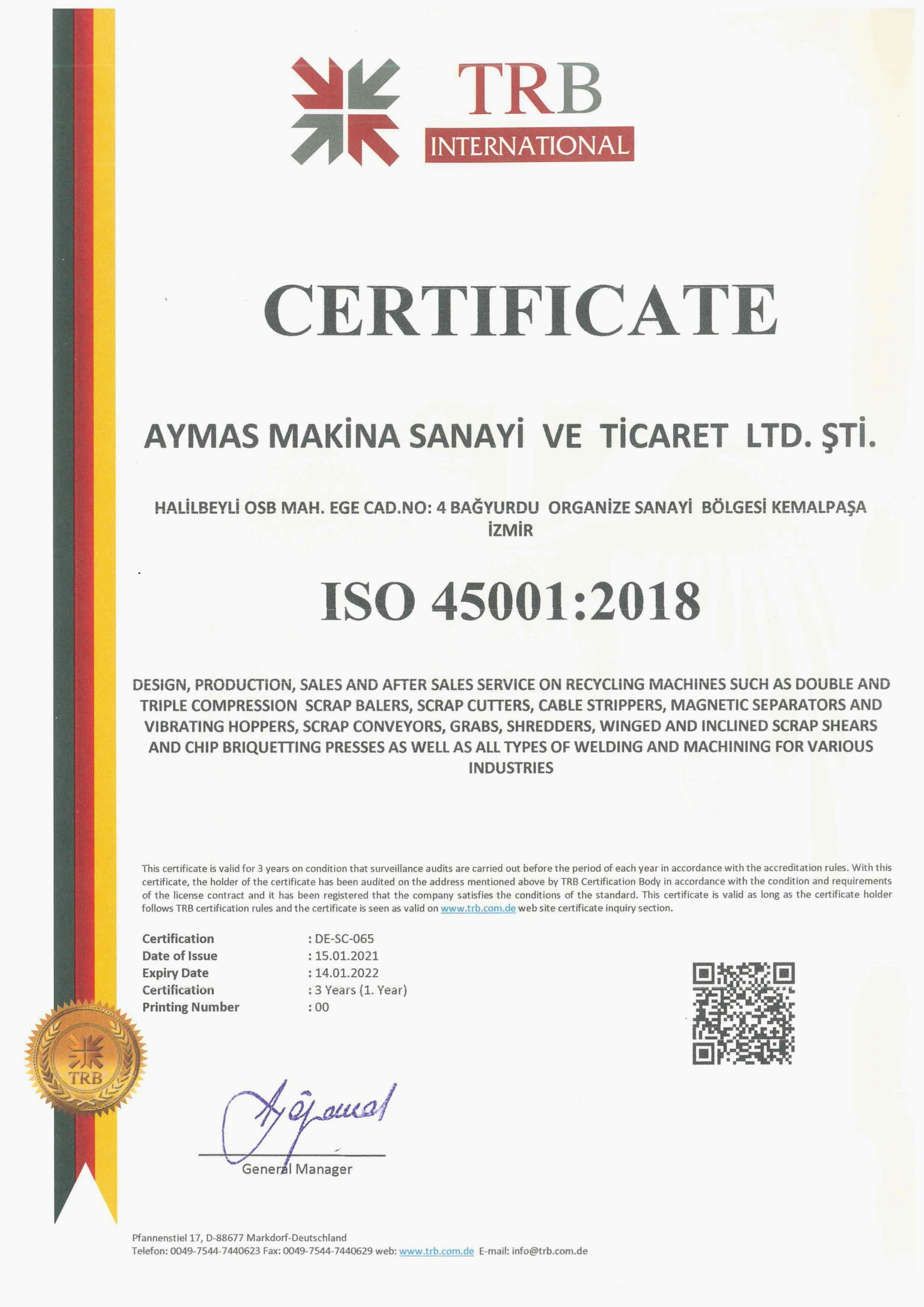 ISO 45001:2018 EN
